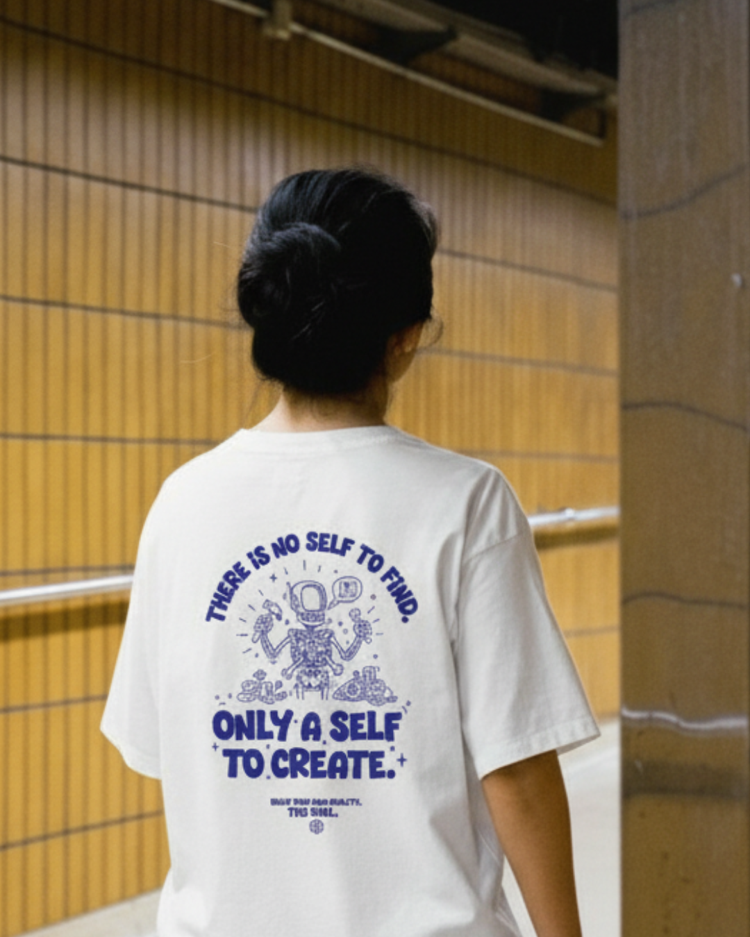 A Self To Create Robot TShirt